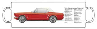 Ford Mustang Convertible 1965-67 Mug 2